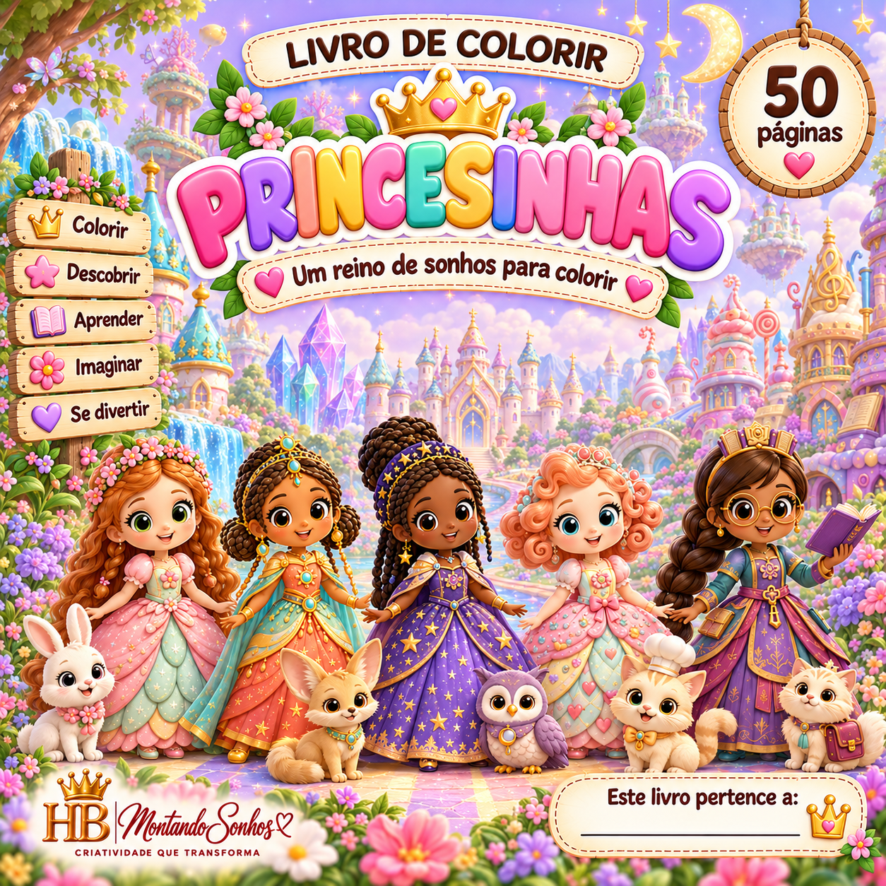 Livro de Colorir – Princesinhas